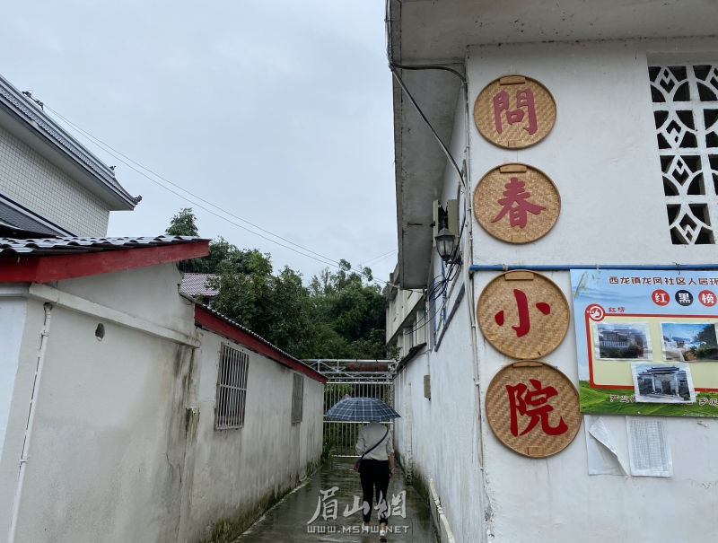 西龍鎮(zhèn)打造的庭院。 (1).jpg