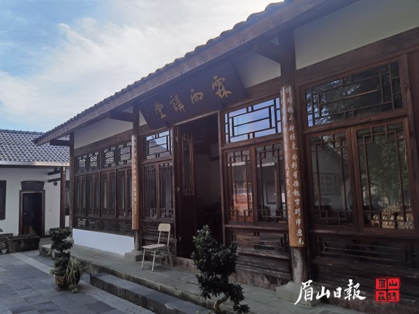 仙閣書院內(nèi)的霖雨講堂。
