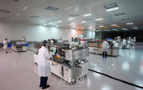 阿格瑞OLED新材料項目生產(chǎn)車間。