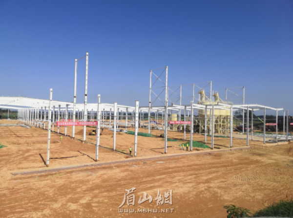 澳力鑫新材料二期項(xiàng)目建設(shè)現(xiàn)場。