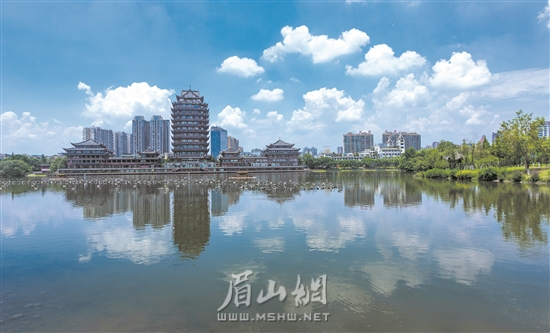 文化地標遠景樓。（資料圖片）