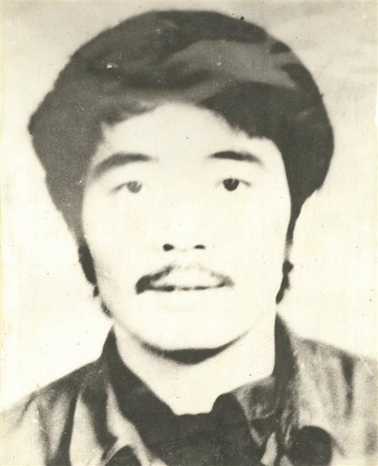 蔣光遠(yuǎn)烈士遺像。