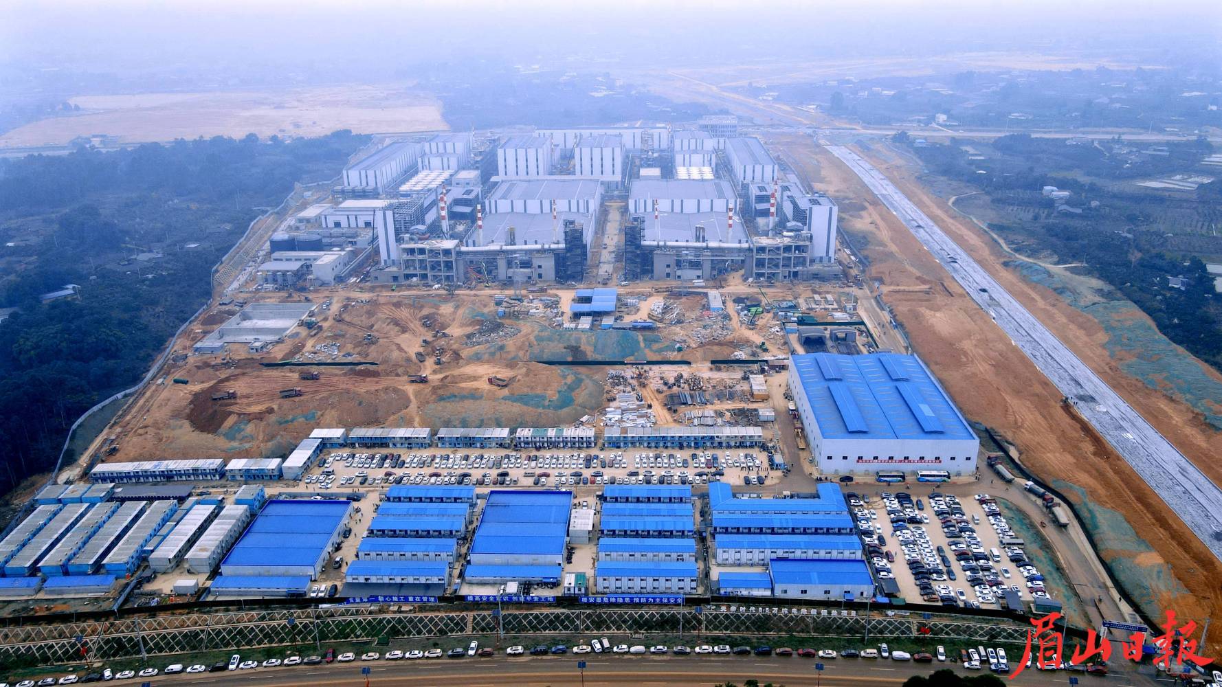天華時代項目建設(shè)加快推進(jìn)。
