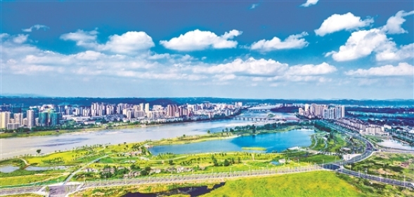 建設(shè)生態(tài)洪雅。張銳紅 攝