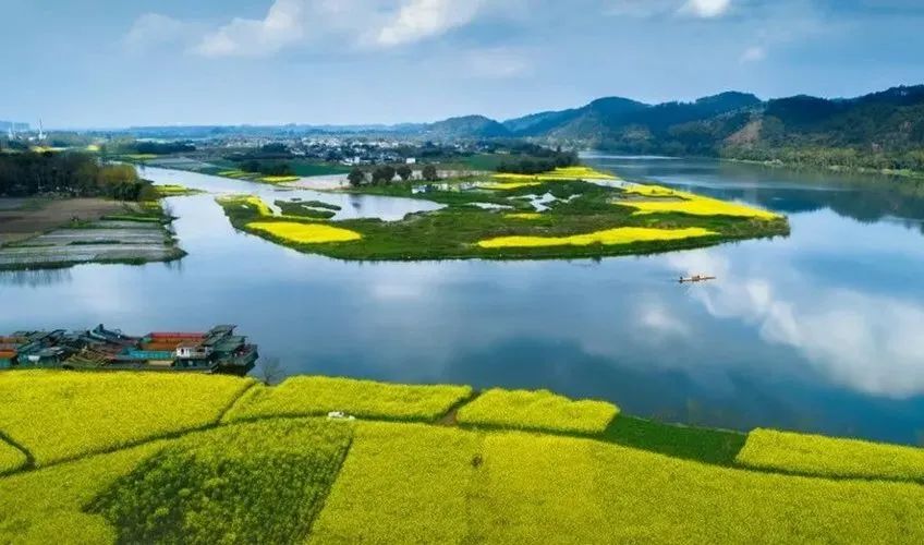  青神縣瑞峰鎮(zhèn) 思濛河入岷江口。鄧友權(quán) 攝